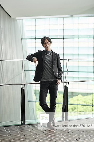 Young Japanese businessman