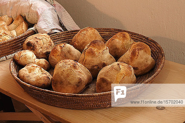 Italien  Sardinien  hausgemachtes Brot