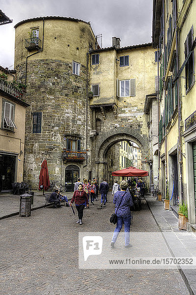 Italy  Tuscany  Lucca  Porta dei Borghi
