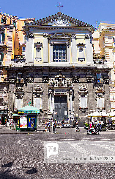Italien  Kampanien  Neapel  Kirche San Ferdinando