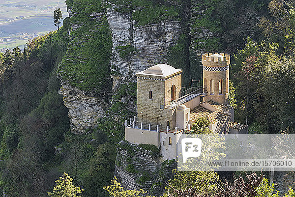Venus Castle, Erice, Sicily, Italy, Europe