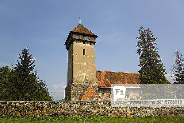 Malancrav Fortified Church 14th century Malancrav Sibiu County Romania Europe