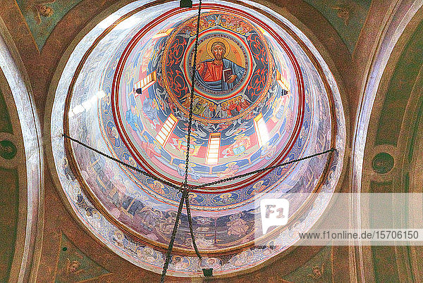 Coltea Orthodox Church dating from 1701 Old Town Bucharest Romania Europe