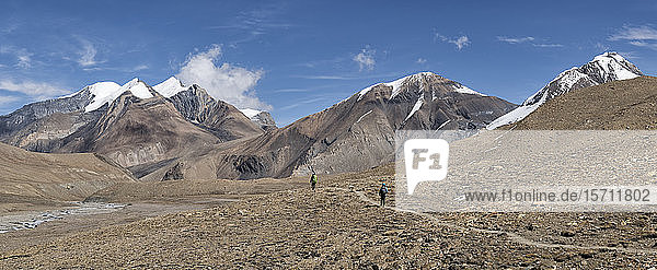 Hidden Valley  Sechi Lek  Dhampus Peak  Dhaulagiri Circuit Trek  Himalaya  Nepal