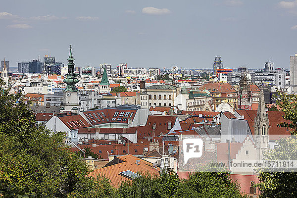 Slovakia Bratislava View of city
