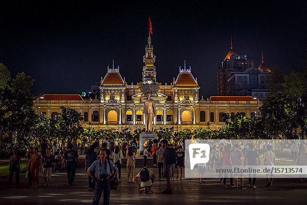 Rathaus  Saigon  Vietnam  Asien