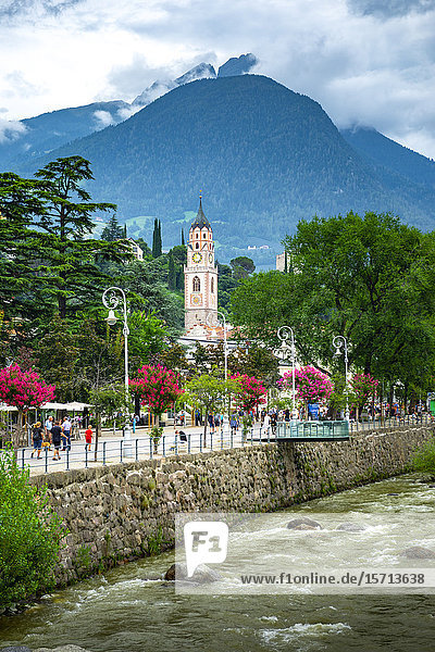 Stadtkirche St. Nikolaus Meran South Tyrol Italy Europe