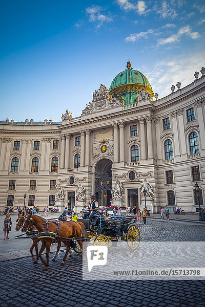 Hofburg Michaelerplatz Vienna Austria Europe