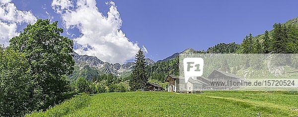 Kapelle Madonna della Neve Val de Otro Alagna Valsesia Provinz Vercelli Piemont Italien Europa