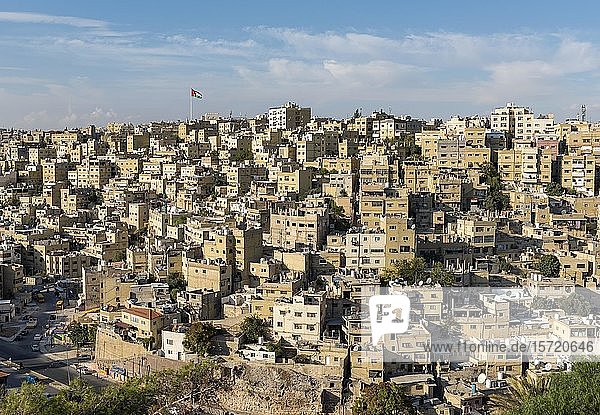 Stadtbild  Stadtzentrum  Amman  Jordanien  Asien