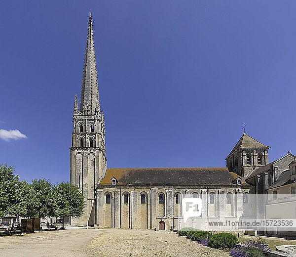 Abteikirche Saint-Savin Département Vienne Frankreich Europa