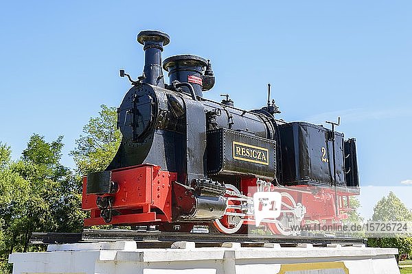 Dampflokomotive Resicza 2  CFR Museum  Reschitz  Banat  Rumänien  Europa