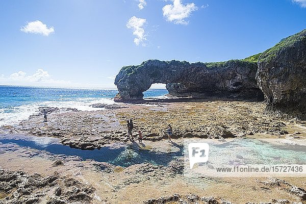 Talava Arches  rock arches  South Pacific  Niue  Oceania