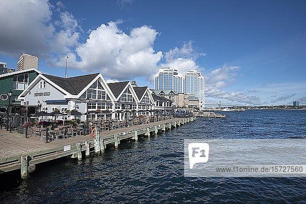 Uferpromenade Halifax Nova Scotia Kanada Nordamerika
