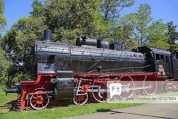 Dampflokomotive CFR 230.128,  CFR Museum,  Reschitz,  Banat,  Rumänien,  Europa