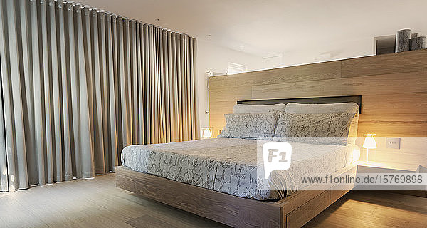 Modern home showcase interior bedroom