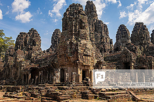 Ruins at The Angkor Wat Temple Complex  Cambodia