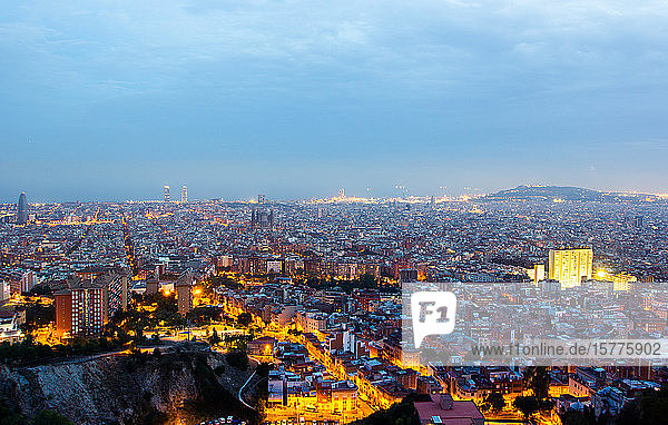 Stadtbild von Barcelona