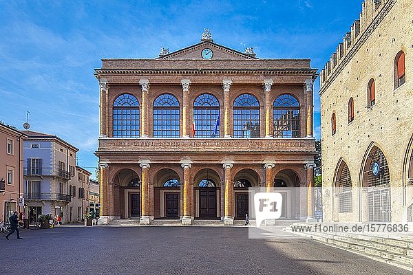Galli Theater Piazza Cavour Rimini Emilia Romagna Italy Europe