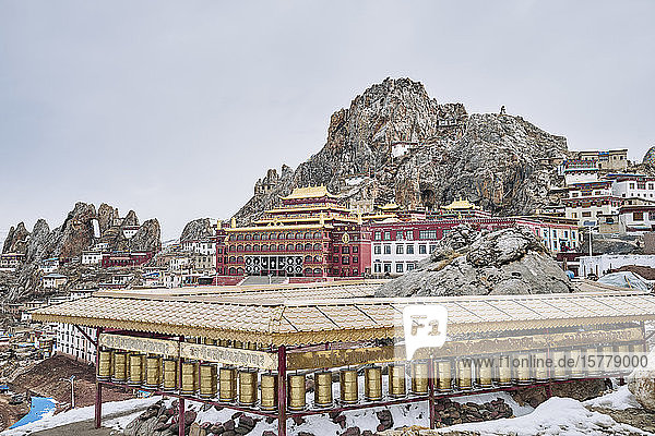 Zizhu-Tempel  Dêngqên  Xizang  China
