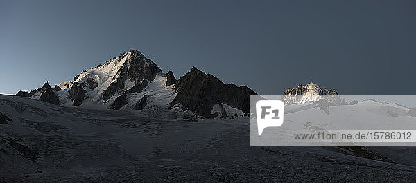 Frankreich Mont-Blanc-Massiv Chamonix Aiguille de Chardonnet