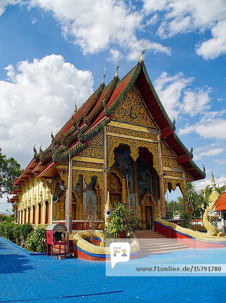 Wat San Khongmai  near Chiang Mai  Thailand.