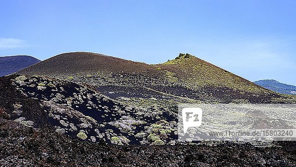 Vulkanlandschaft im Süden von La Palma La Palma Kanaren Spanien Europa