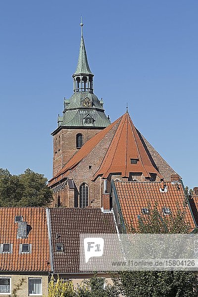 Michaeliskirche oder St. Michael  Lüneburg  Niedersachsen  Deutschland  Europa