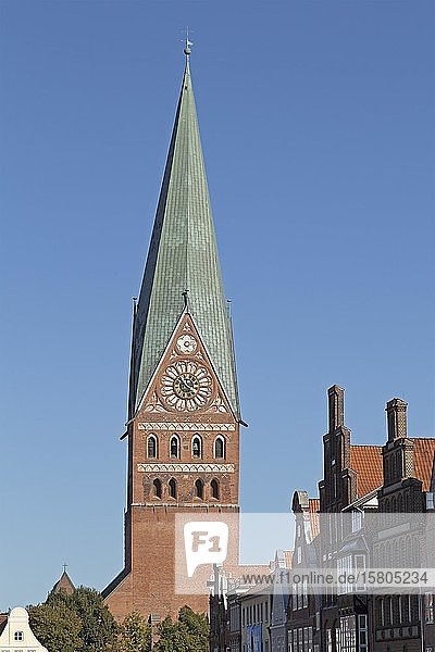 Johanniskirche  Lüneburg  Niedersachsen  Deutschland  Europa