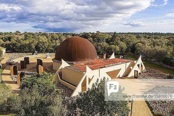 Mallorca Planetarium  Costitx  Drohnenaufnahmen  Mallorca  Balearen  Spanien  Europa