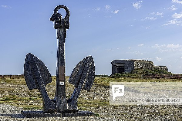 Anker und Bunker  Museum zur Erinnerung an die Atlantikschlacht  Camaret-sur-Mer  Département Finistère  Frankreich  Europa