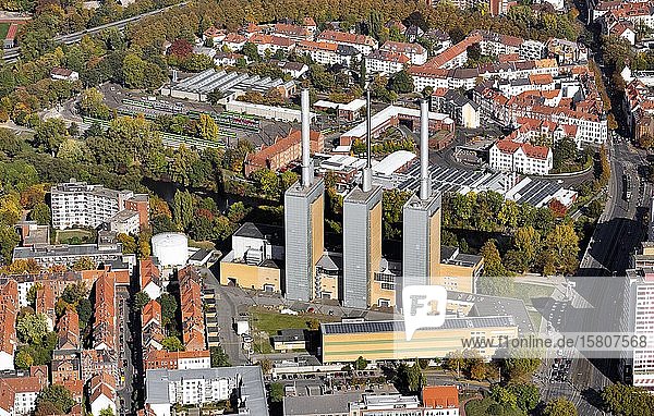 Heizkraftwerk Linden Hannover Niedersachsen Deutschland Europa