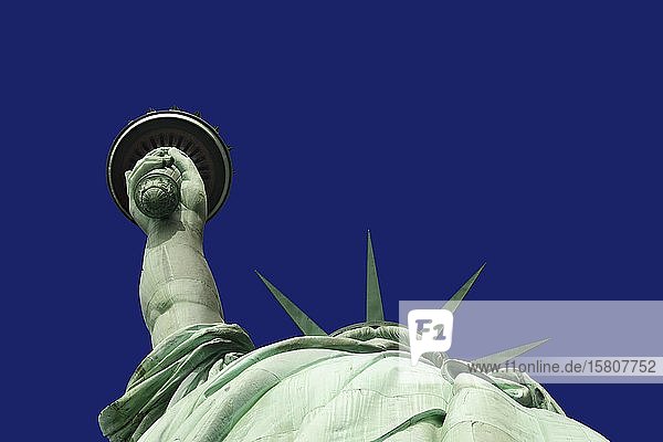 Freiheitsstatue  Lady Liberty  Liberty Island  Manhattan  New York City  USA  Nordamerika
