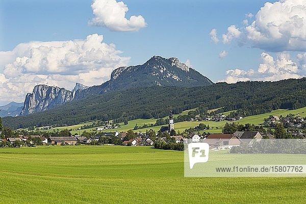 Thalgau mit Schober  Flachgau  Bundesland Salzburg  Österreich  Europa
