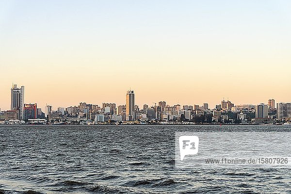 Stadtbild von Maputo  der Hauptstadt von Mosambik