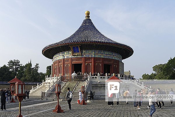 Kaiserliches Himmelsgewölbe  Peking  China  Asien
