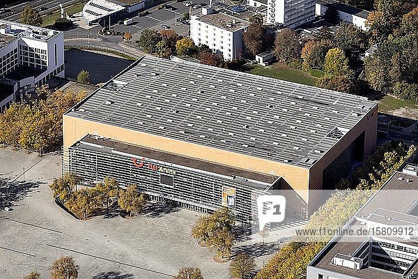 TUI Arena multifunktionale Veranstaltungs- und Konzerthalle Expo 2000 Messegelände Hannover Niedersachsen Deutschland Europa