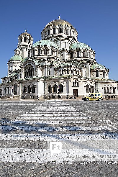 Alexander-Newski-Kathedrale  Sofia  Provinz Sofia  Bulgarien  Europa