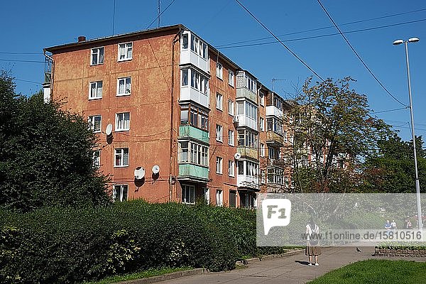 Häuser  Kaliningrad  Kaliningrader Oblast  Russland  Europa