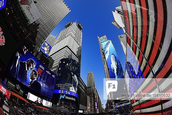 Rekrutierungsbüro der US-Streitkräfte am Times Square  Manhattan  New York City  New York State  USA  Nordamerika