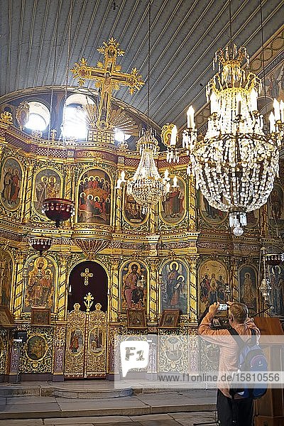 Church of St. Constantine and Helena  interior view  Plovdiv  European Capital of Culture 2019  Plovdiv Province  Bulgaria  Europe