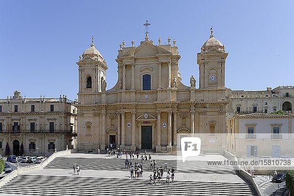 Kathedrale von Noto  Noto  Sizilien  Italien  Europa