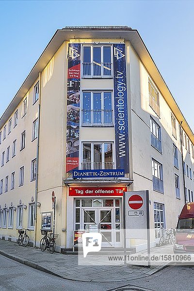 Scientology  Dianetik Zentrum  Schwabing  München  Oberbayern  Bayern  Deutschland  Europa