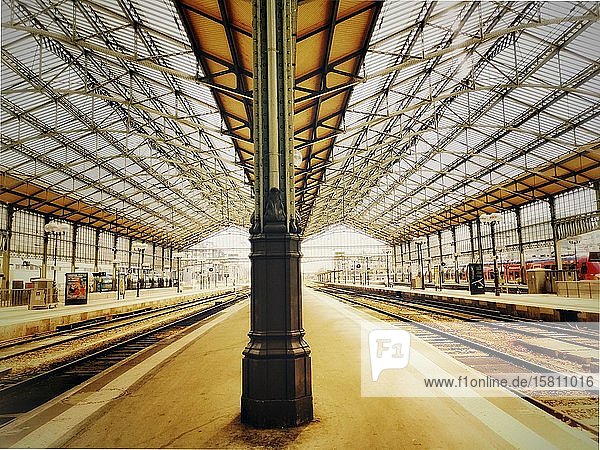 Tours Stadt, Hauptbahnhof, Departement Indre-et-Loire, Centre Val de Loire, Frankreich, Europa