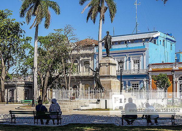 Libertad-Platz  Matanzas  Provinz Matanzas  Kuba  Westindien  Karibik  Mittelamerika