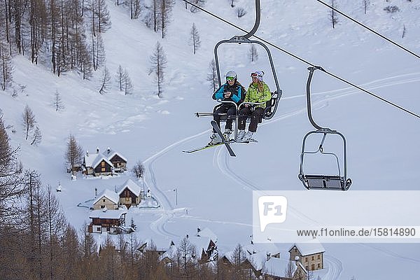 Skilift  Alpe Devero  Val d'Ossola  Verbano Cusio Ossola  Piemonte  Italien  Europa