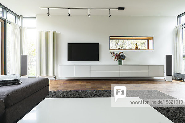 Modern living room in design house