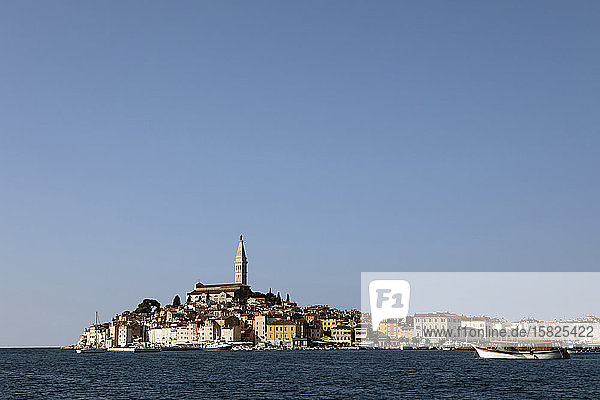 Croatia Istria Rovinj View of the city