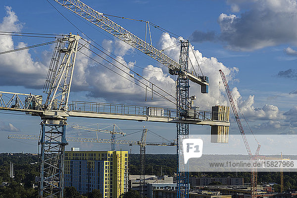 Construction Cranes in Atlanta  Georgia