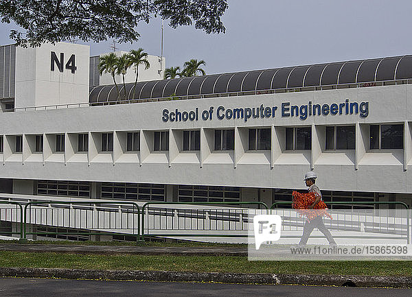 Die Fakultät für Computertechnik an der Nationalen Universität Singapur (NUS)  Singapur  Südostasien  Asien